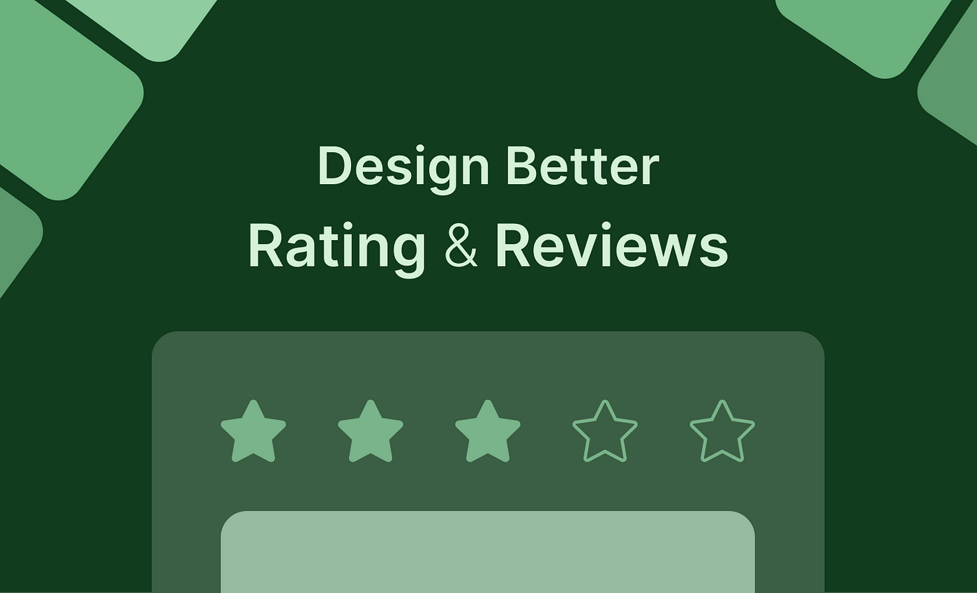 The Art of Rating Systems: Designing Feedback for User Experience